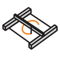 laser cutting icon